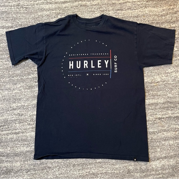 MENS SHORT SLEEVE HURLEY GRAPHIC TEE - Picture 1 of 4
